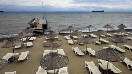 Şarköy’de ‘denize girmeyin’ anonsu