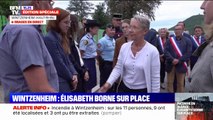 Incendie dans un gîte à Wintzenheim: Élisabeth Borne est arrivée sur les lieux du drame