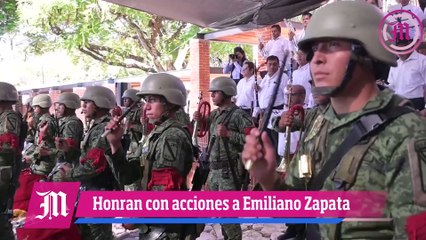 Rememoran Natalicio del Caudillo del Sur en Morelos
