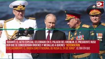 Vladimir Putin desprecia a los militares en la entrega de premios estatales