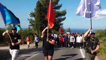 Zafer Partisi, Atatürk ve Çanakkale şehitlerini anmak için Zafer Yürüyüşü düzenledi