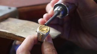 Making Expansive Gold Ring Handmade Gold Ring
