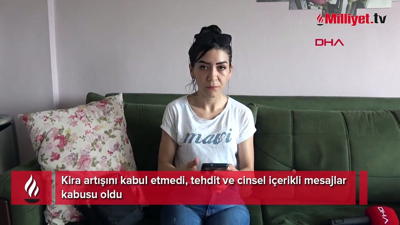 Kira artışını kabul etmedi, tehdit ve cinsel içerikli mesajlar kabusu oldu
