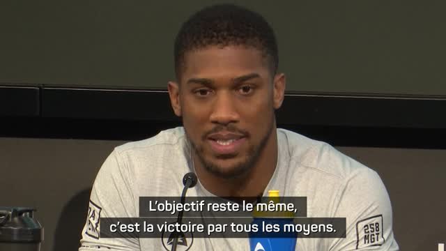 Poids lourds - Joshua : L'objectif reste le même, c'est la victoire par tous les moyens