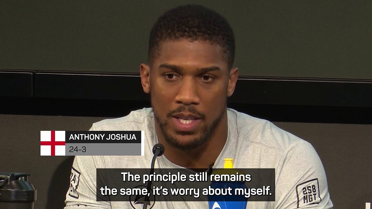 "The objective remains the same, it's victory" - Joshua