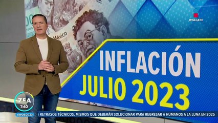 Inflación en México cierra en 4.79% en julio de 2023