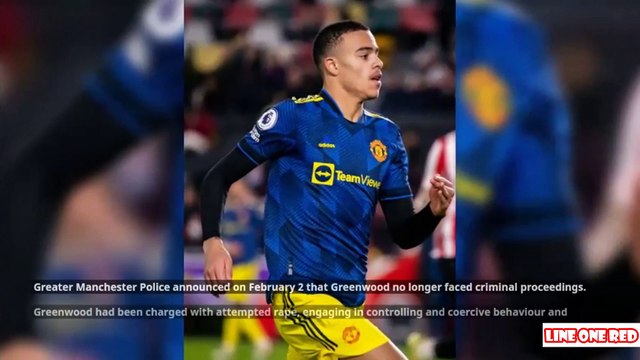 Manchester United receiving Mason Greenwood training data