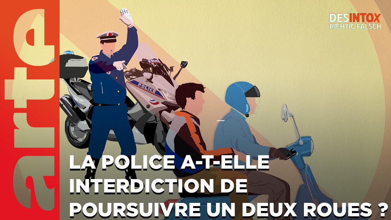 La police a-t-elle interdiction de poursuivre un deux roues ?