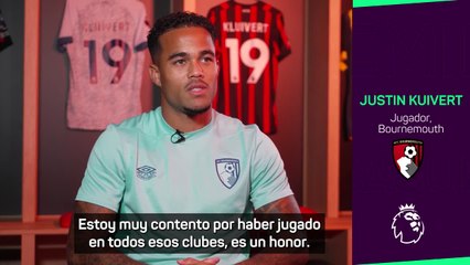 Justin Kluivert: "Estoy muy feliz de tener a Iraola como entrenador"