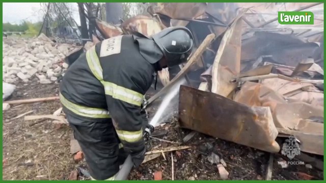 Russie: une cinquantaine de blessés dans l'explosion d'une usine au nord-est de Moscou