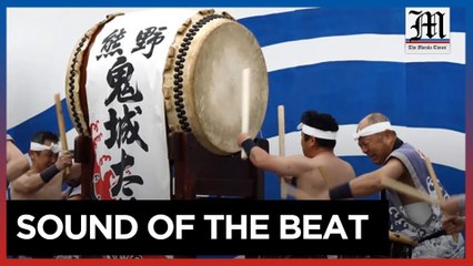 Download Video: Wadaiko Japanese drums − drumming with soul