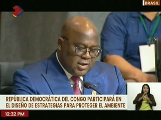 Pdte. de Rep. del Congo, Tshisekedi: Lucha contra el cambio climático trae crecimiento económico