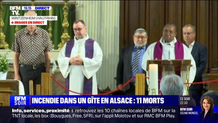 Incendie à Wintzenheim: une messe organisée en hommage aux victimes