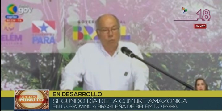 Canciller de Brasil emite consideraciones sobre Cumbre Amazónica