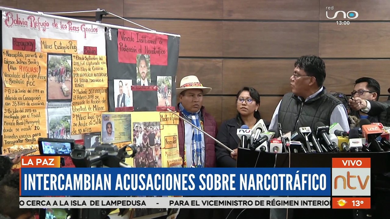 Acusaciones en el MAS por nexos con el narcotráfico