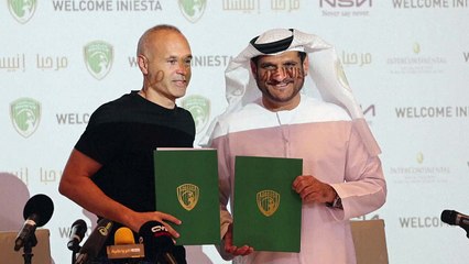 نادي الإمارات الإماراتي يعلن ارتباطه بالاسباني إنييستا فنياً واستثمارياً
