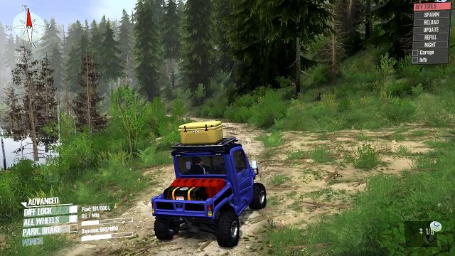 Spintires mudrunner - maps Crashed