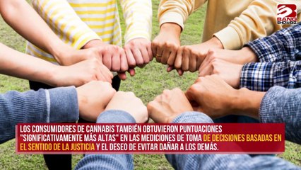 Fumar cannabis puede hacer más agradables a las personas