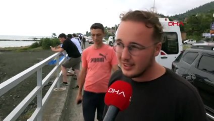 5 DES 6 PERSONNES QUI SONT DÉPOSÉES À TRABZON SONT SÉCURISÉES, 1 EST MANQUANTE