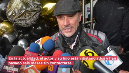 Sergio Mayer revela que no ha visto a su hijo en meses: esta es la razón
