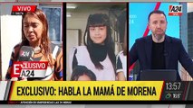 Habló la madre de Morena y pide justicia por su hija