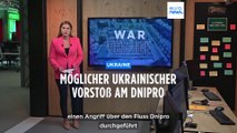 An der Front: Haben Soldaten der Ukraine Russlands Verteidigungslinien am Dnipro durchbrochen?