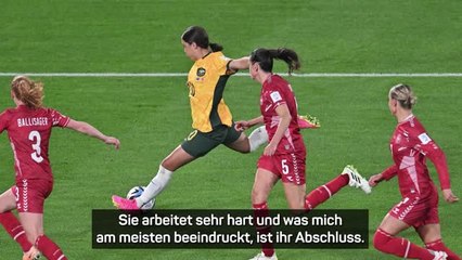 Perisset über Kerr: "Sie neckt immer gerne"