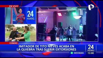 Imitador de Tito Nieves denuncia que extorsionadores lo amenazan con matar a su hija