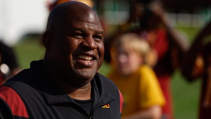 Commanders OC Eric Bieniemy Says They're In A Grown Man's World