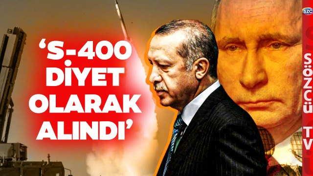 'Erdoğan'ın Putin'e S-400 Diyeti' CHP'li Vekilden Çok Konuşulacak Sözler!