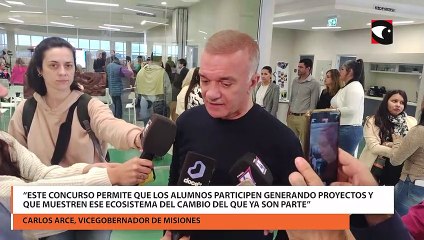 “Este concurso permite que los alumnos participen generando proyectos y que muestren ese ecosistema del cambio del que ya son parte”, señaló Carlos Arce