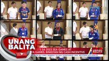 Pinoy medalists sa 2023 SEA Games at ASEAN Para Games, binigyan ng cash incentive | UB