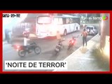 Passageiros de ônibus são atacados por motociclistas em Fortaleza