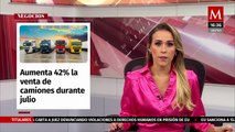 Ventas de camiones en México experimentan alza en julio según datos del Inegi