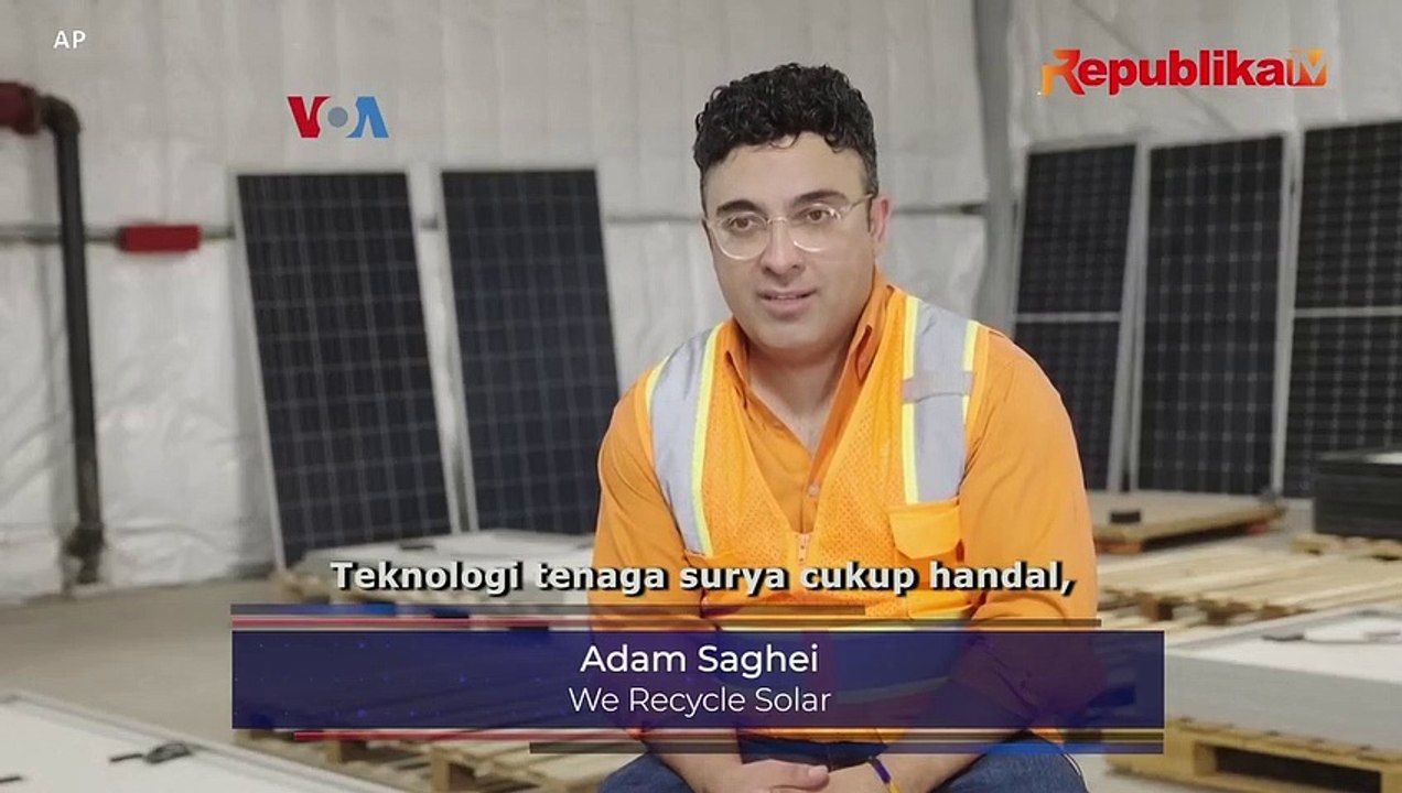 Mendaur Ulang Panel Surya