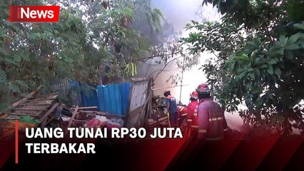 Uang Tunai Rp30 Juta Hangus, Rumah Bedeng di Tengah Hutan Mangrove Denpasar Terbakar