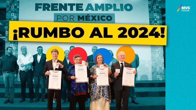FRENTE AMPLIO POR MÉXICO anuncia a sus 7 FINALISTAS en la carrera PRESIDENCIAL del 2024
