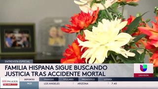 Una familia hispana sigue buscando justicia tras incidente de tráfico mortal