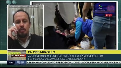 Juan Carlos Torres: Esta ola de violencia atenta contra la democracia ecuatoriana