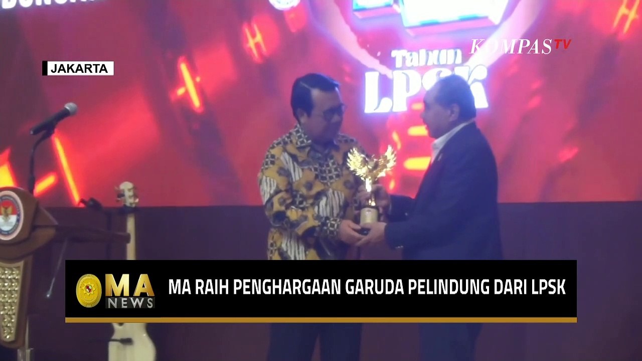 Mahkamah Agung Raih Penghargaan Garuda Pelindung di Momen Perayaan HUT ke-15 LPSK - MA NEWS