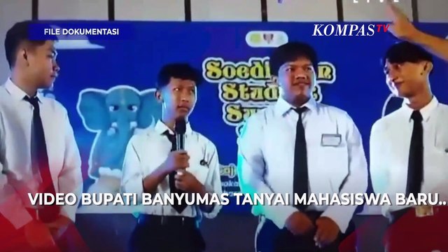 Cerita Bupati Banyumas Saat Tanya Mahasiswa Pilih Capres Anies: di Benak Saya, Ganjar Pranowo
