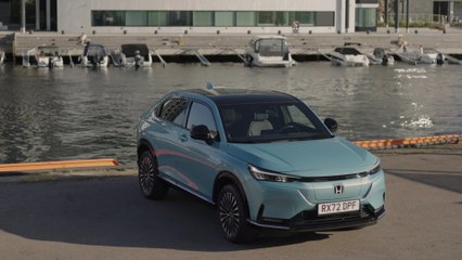 Der neue vollelektrische Honda e:Ny1 - Unverwechselbares Exterieur - Vorbote der neuen Honda EV-Identität