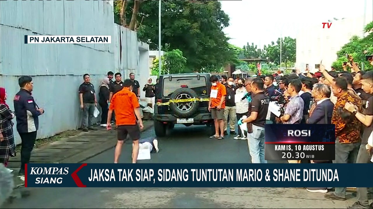 Sidang Tuntutan Mario Dandy dan Shane Lukas Ditunda, Keluarga David Ozora Kecewa!