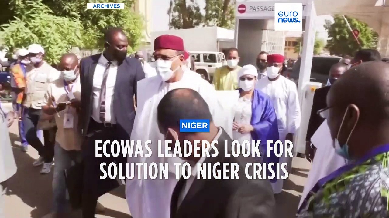 Niger's ousted president is said to be running low on food under house arrest, 2 weeks after coup