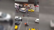 Kadıköy’de taksici taksimetre konusunda uyaran kişi ile kavga etti