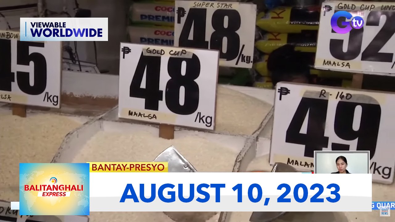 Balitanghali Express: August 10, 2023