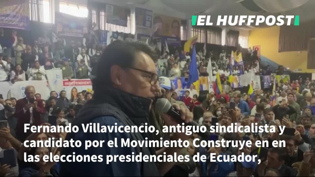 Fernando Villavicencio, candidato presidencial en Ecuador, asesinado a tiros tras un mitin