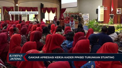 Ganjar Apresiasi Kerja Kader PPKBD Turunkan Stunting
