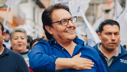 Los aspirantes a la presidencia de Ecuador lamentan el asesinato del candidato Villavicencio
