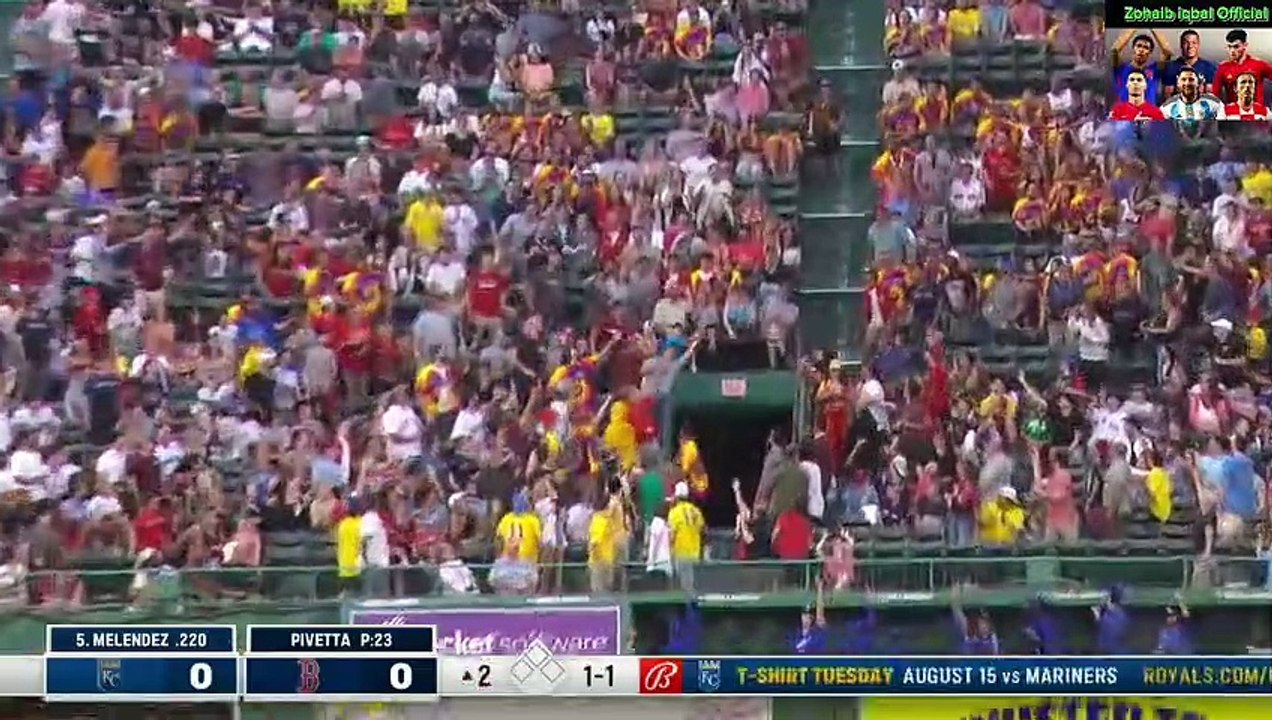 Kansas City Royals vs Boston red Sox Highlights August 9,2023